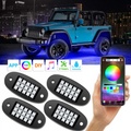 RGB Ambient Wheel Lights – 16M Colors & lamp Music Sync