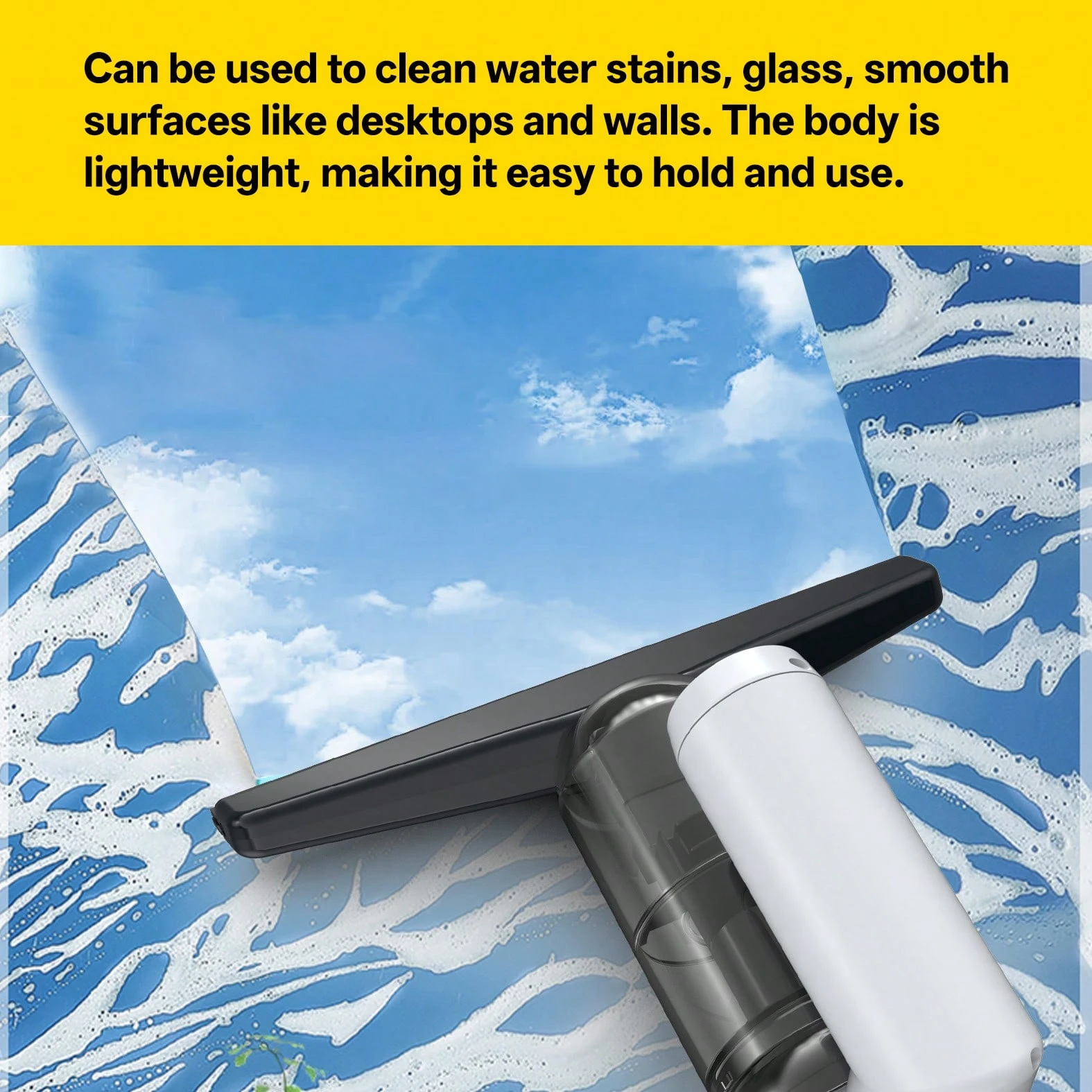 5 in 1 Cordless Window Vacuum Cleaner Set 2000mAh