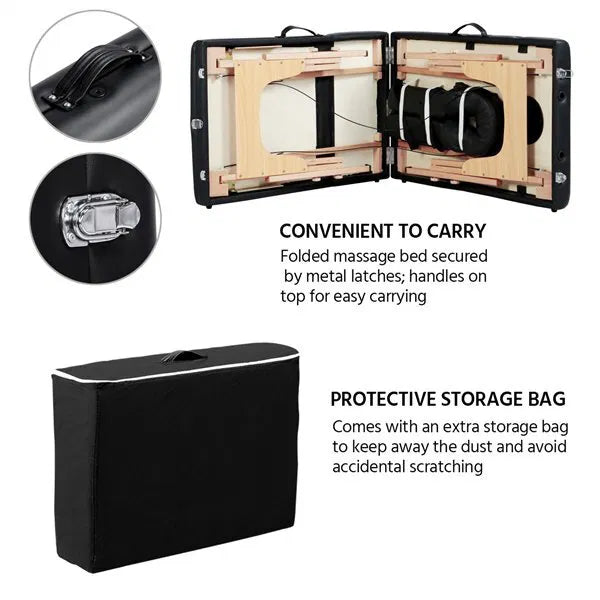 3 Sections Massage Bed