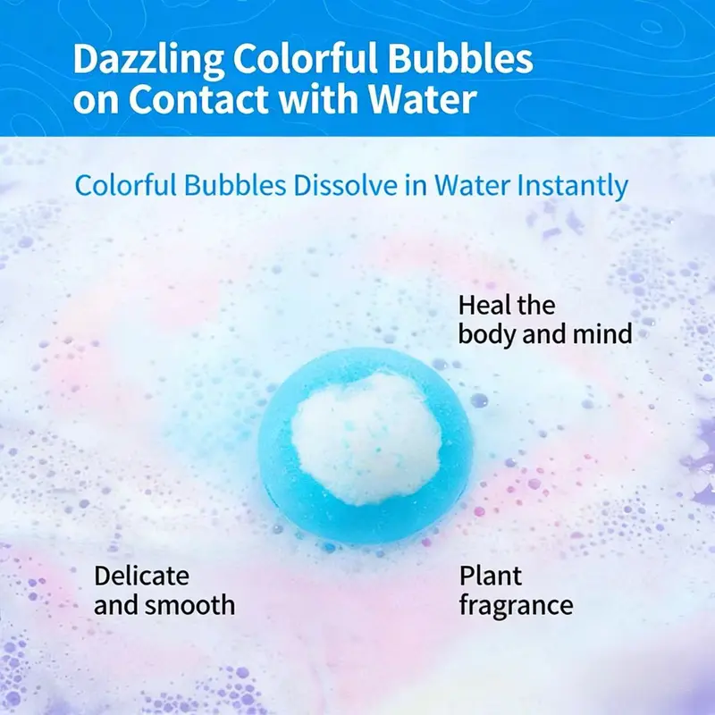 Children's Bath Bombs Balls with Surprise Toys – Pack of 12