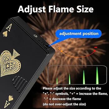 Ace cards lighter