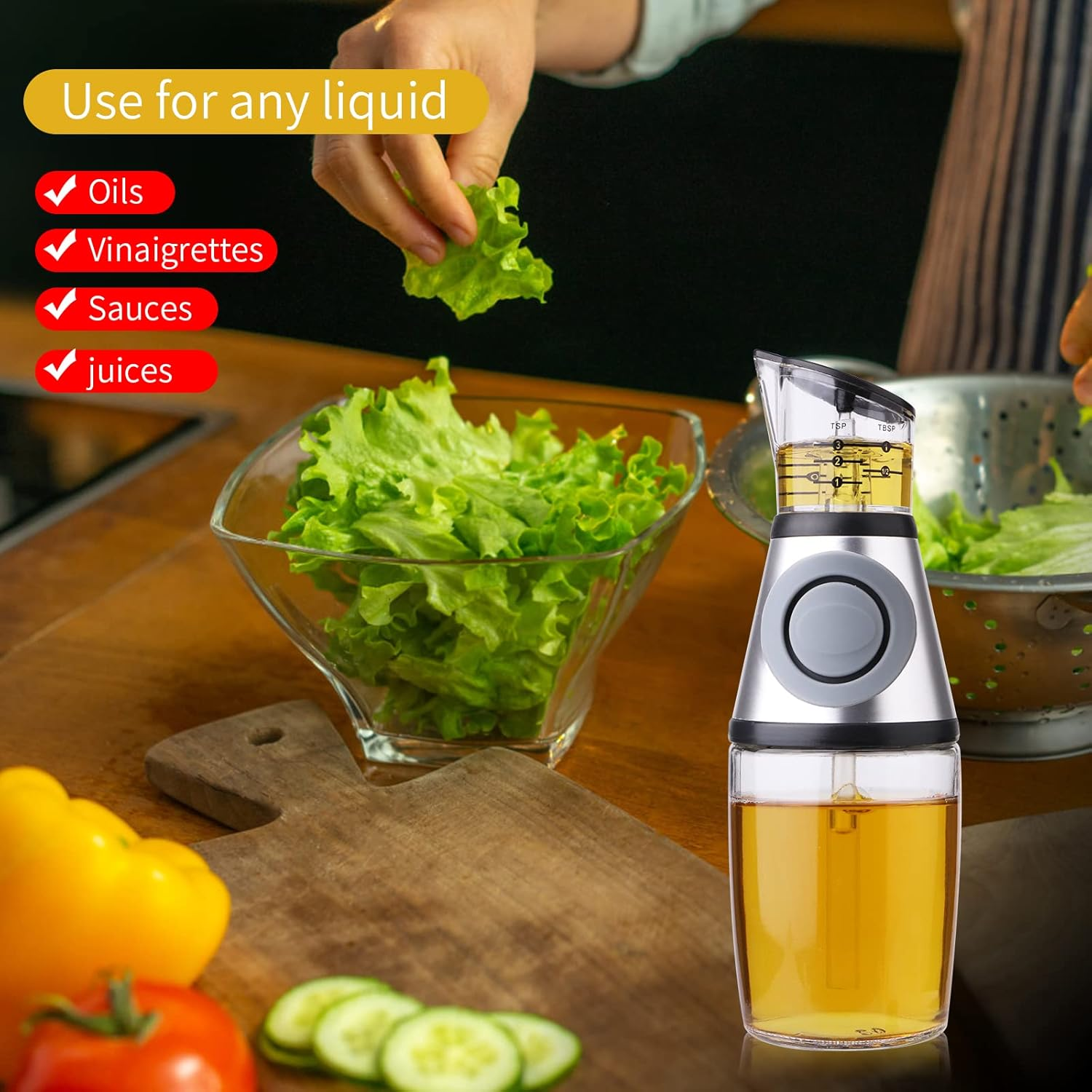 Oil Bottle | Precise Measuring