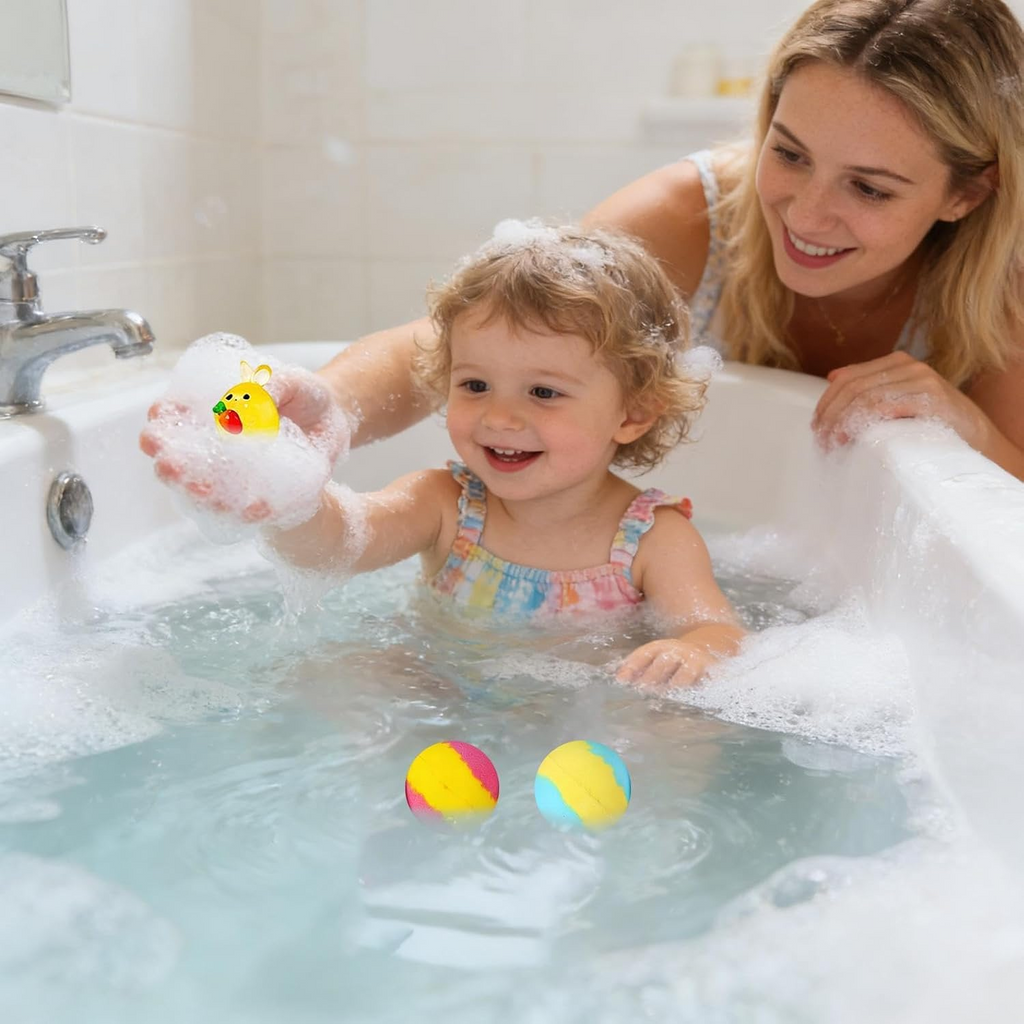 Children's Bath Bombs Balls with Surprise Toys – Pack of 12