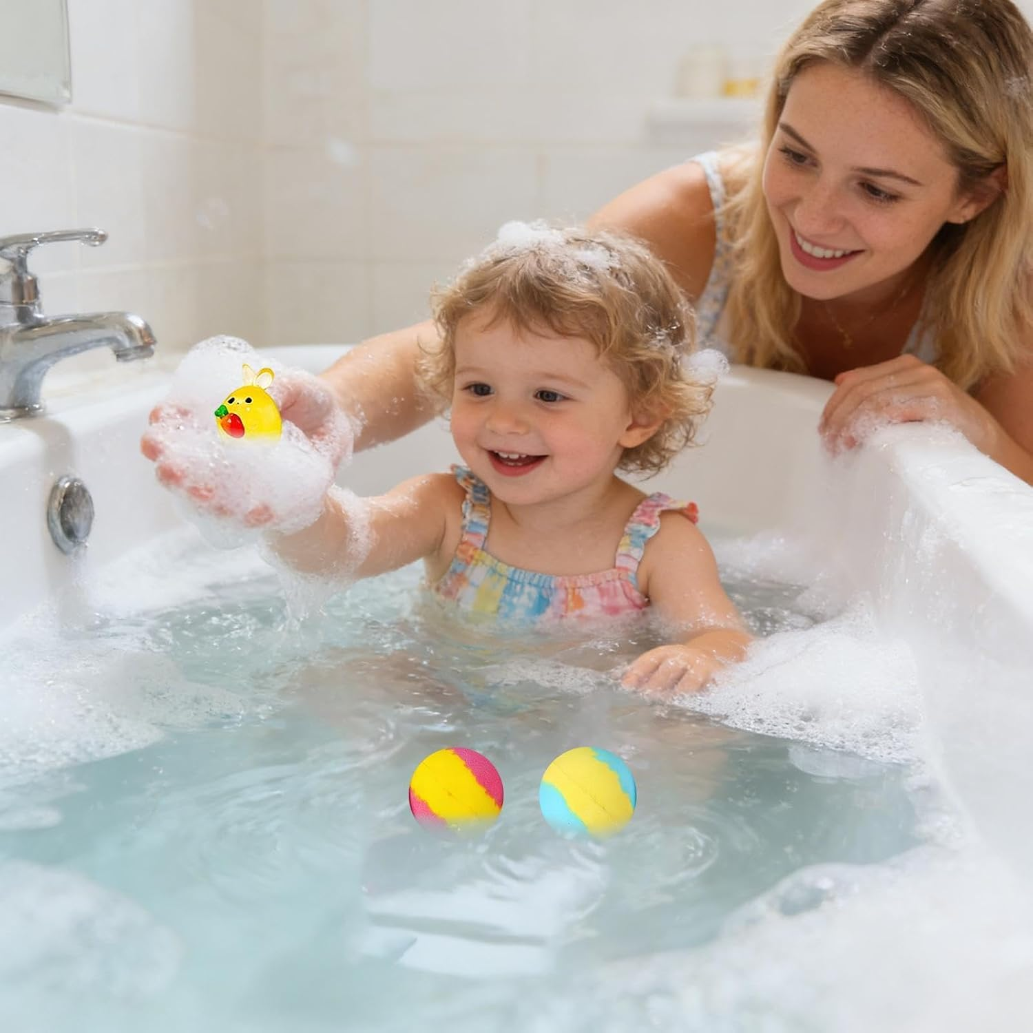 Children's Bath Bombs Balls with Surprise Toys – Pack of 12