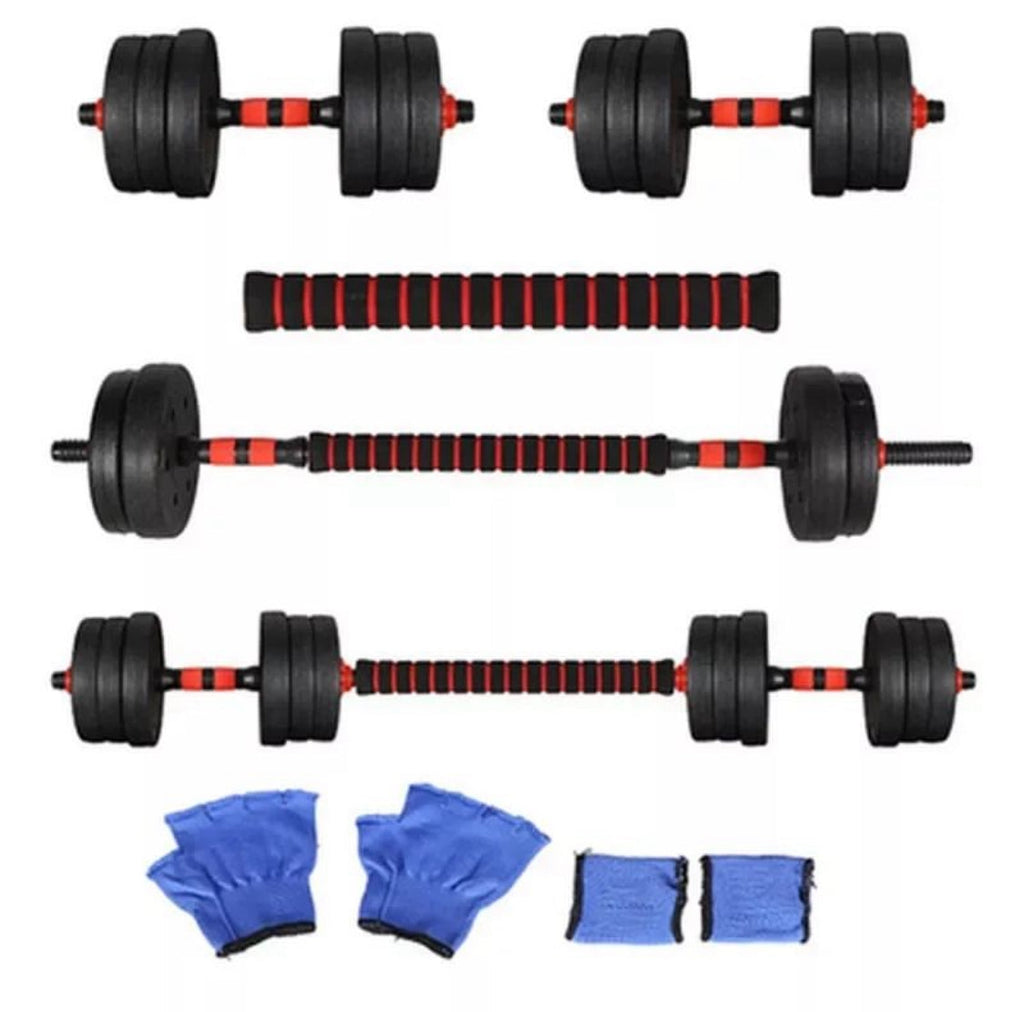 Adjustable Dumbbell, Barbell & Strength Training Kit