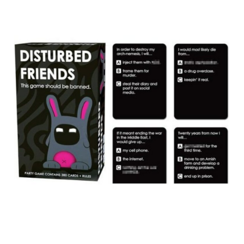 Disturbed Friends Card Game