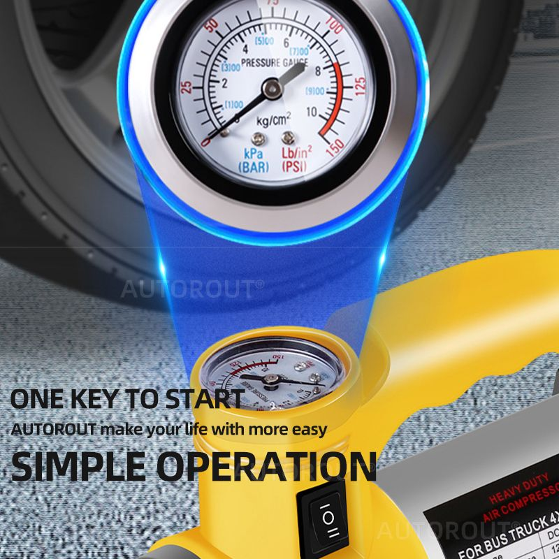 Tire Inflator Portable Air Compressor MK-320