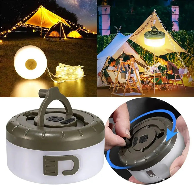 Outdoor Camping String Lights Led Rope