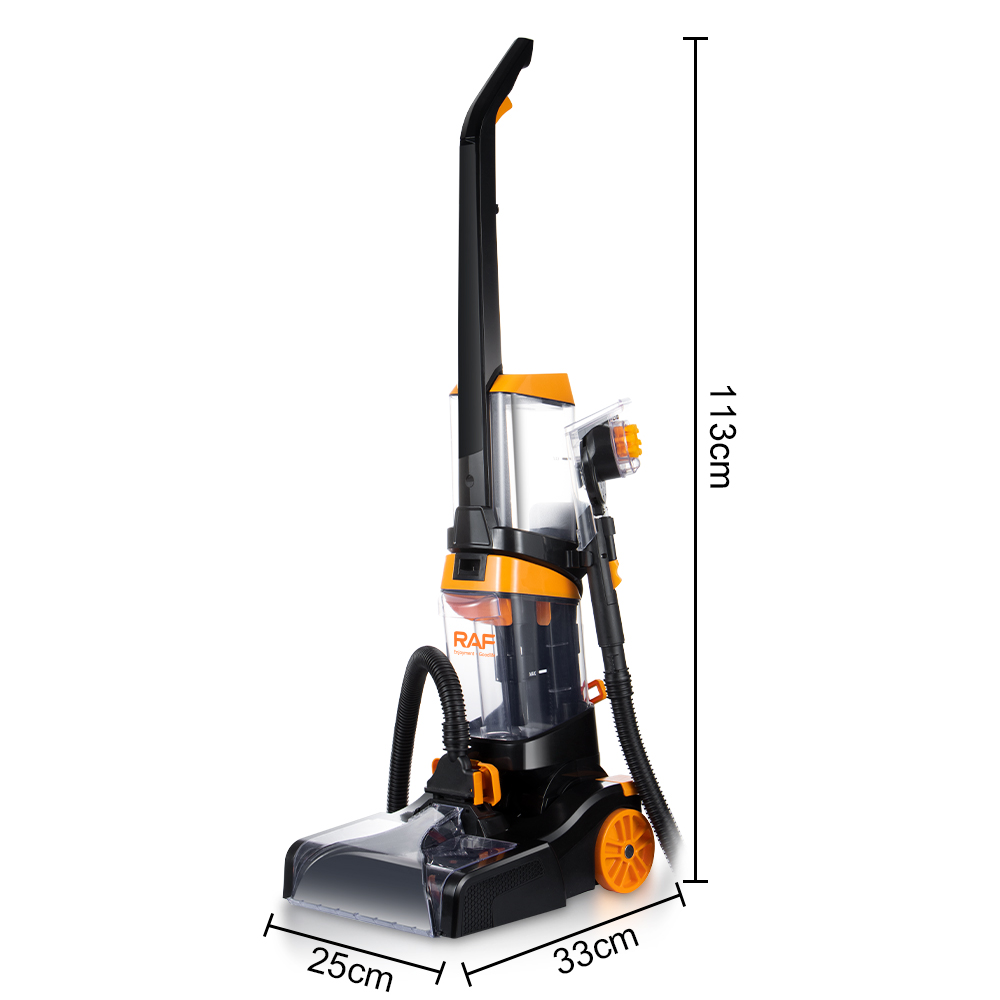 RAF New 3-in-1 Lightweight Carpet Cleaner - Wet Dry Vacuum for Pet Hair & Cars R8774