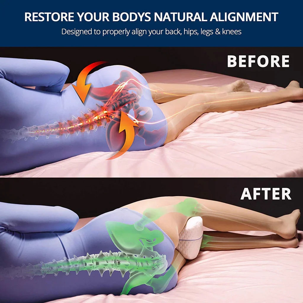 Sleep Lumbar Foam Pillow Bed