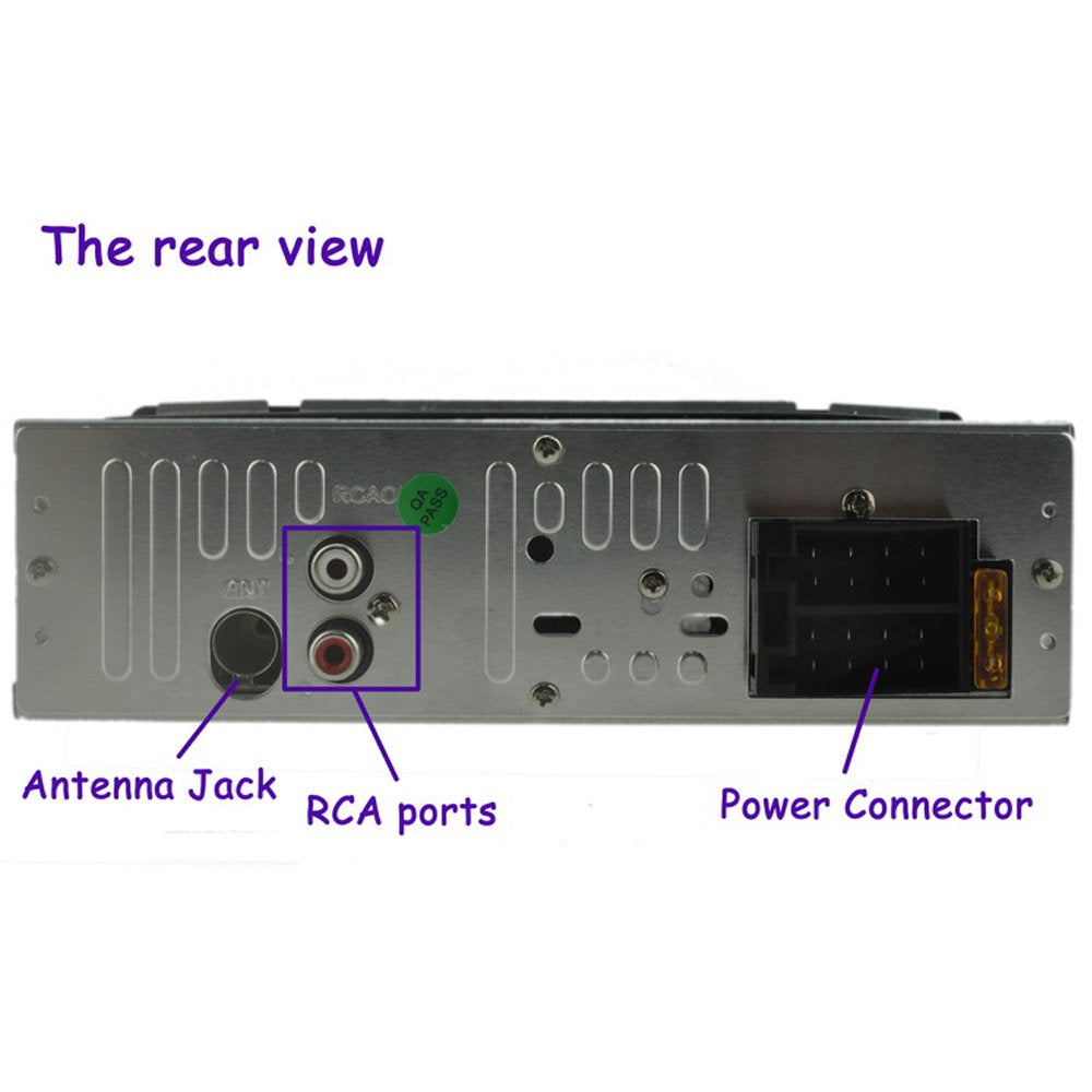 CAR  RADIO MP3 AUDIO PLAYER SUPPORT FM / USB / SD CARD / BLUETOOTH