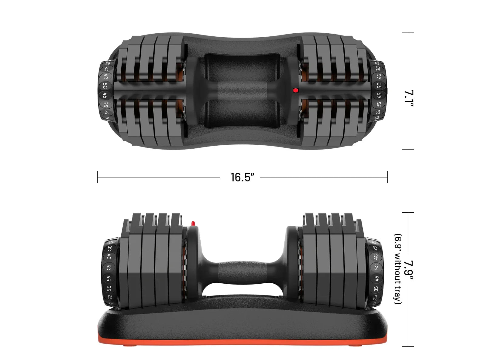 25kg Adjustable Dumbbell