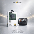 NEXERA 4k Sports Action Camera NX-CAM02