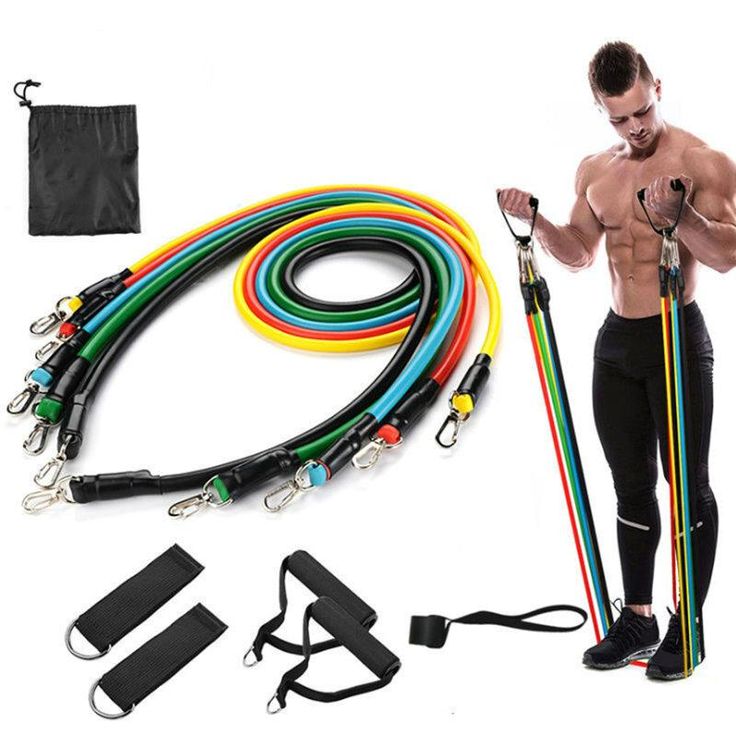 11 pcs resistance band