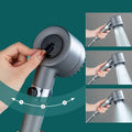 Handheld Shower head 3 Spray Mode with Silicone Mouth Massage & Free Filter