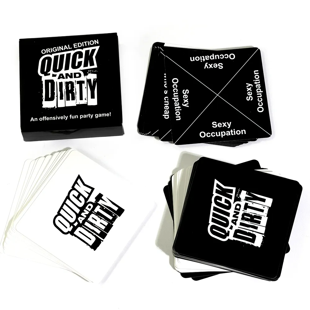 Quick and dirty card game