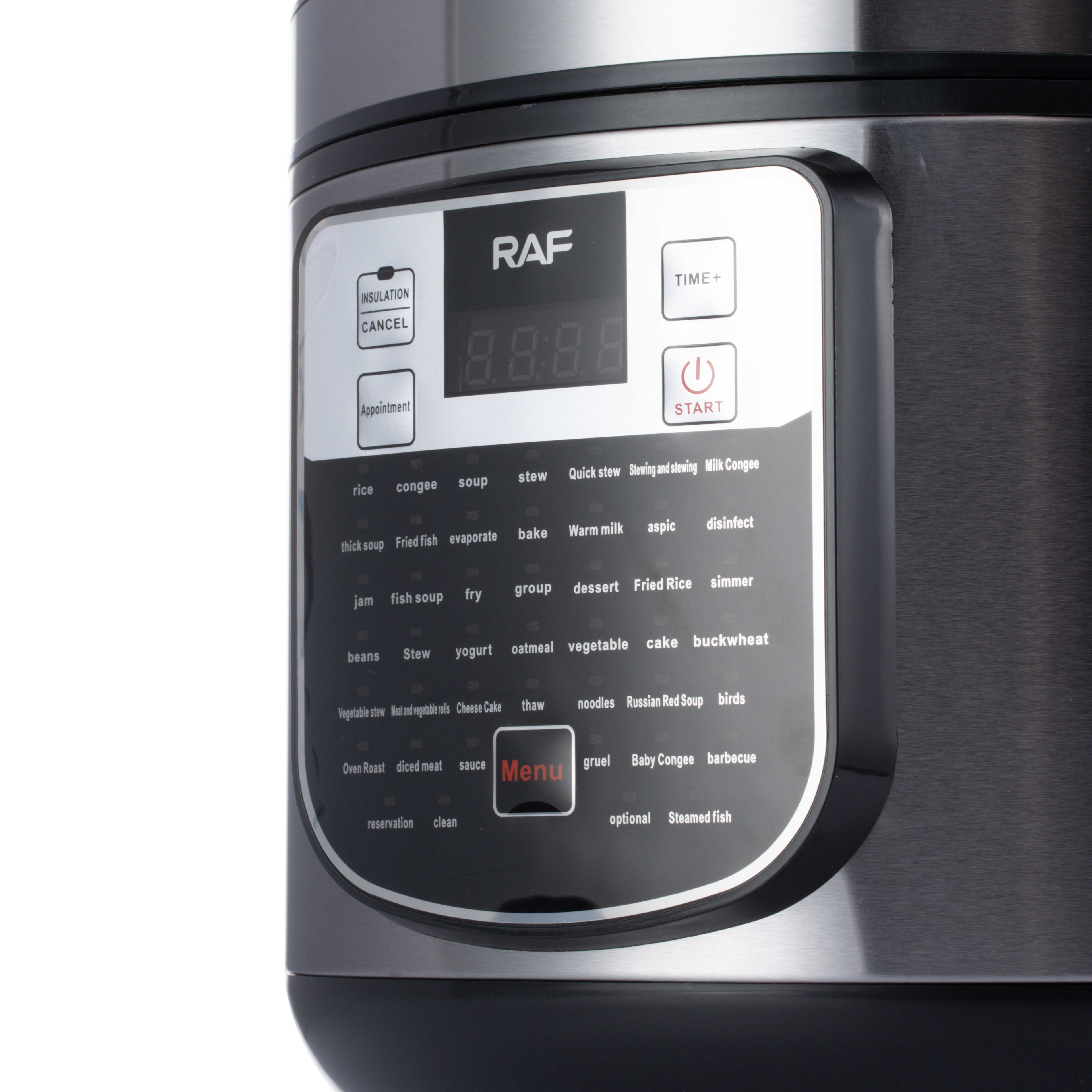 RAF 5L Electric Pressure  Rice Cooker And Food Steamer R0111