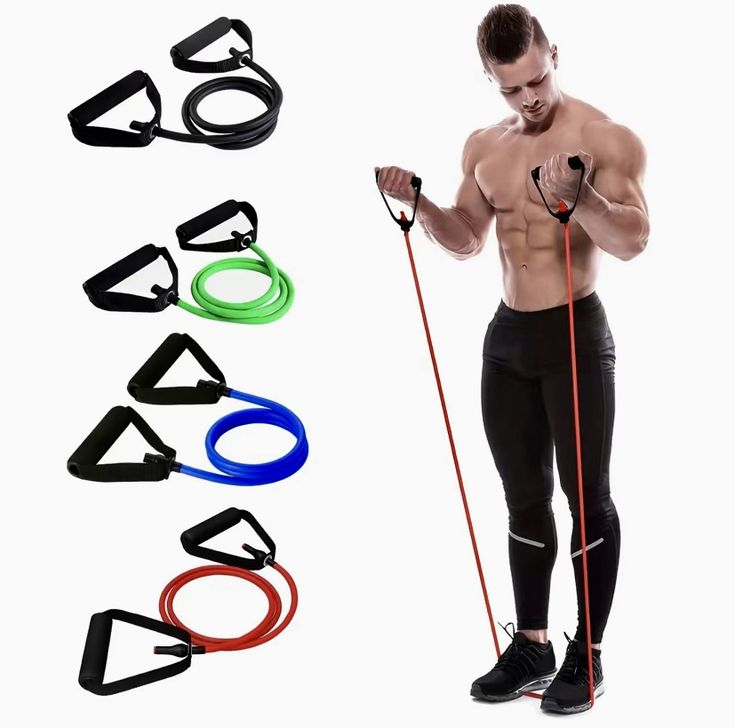 Tube bands with handle