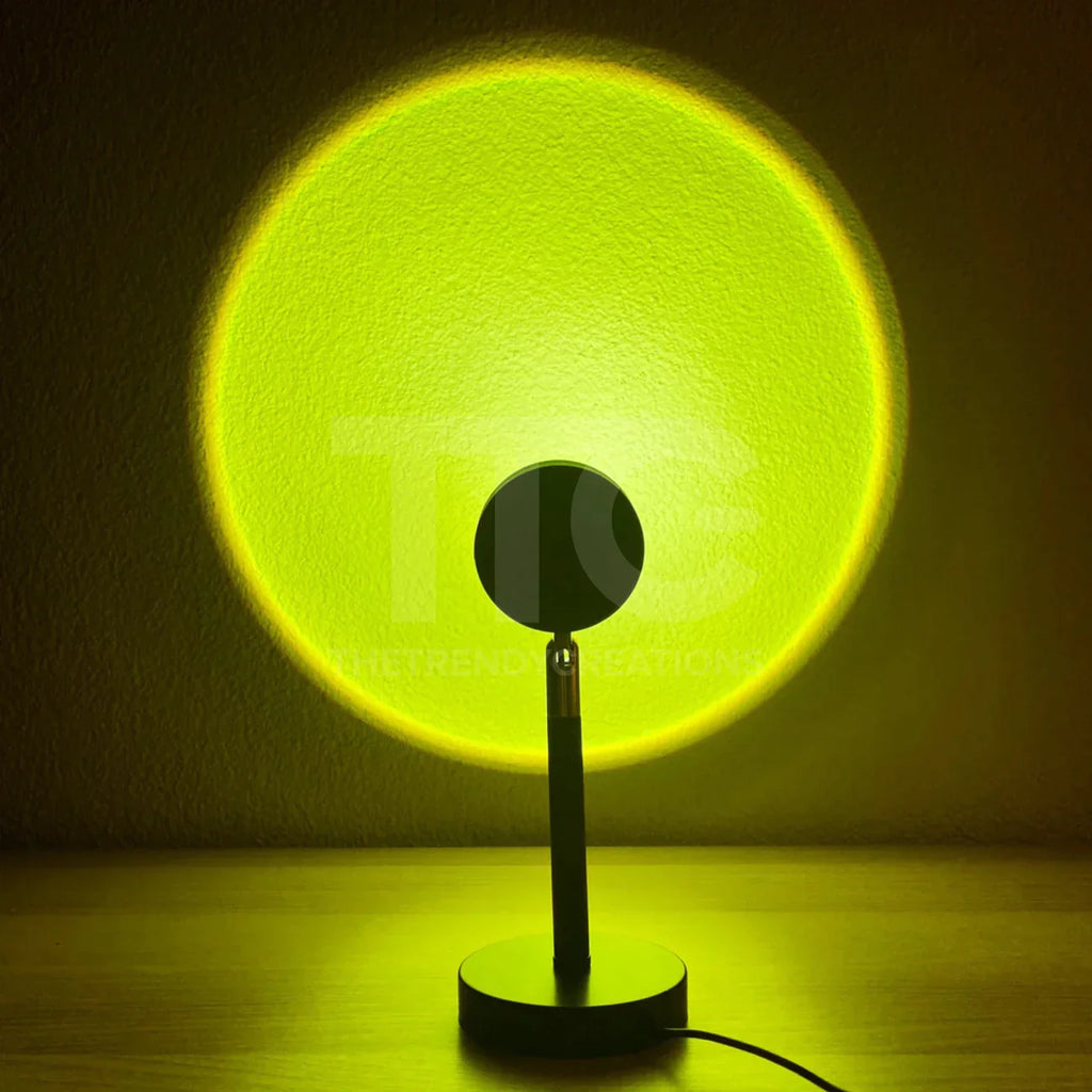 Rgb Sunset Lamp With Remote Control