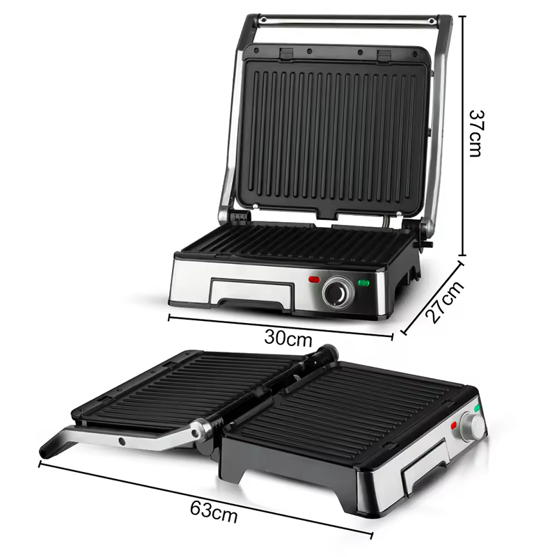 RAF Electric Toaster Multi-function Grill Sandwich Maker Non-stick Coated Toaster 2200W R238 R2601